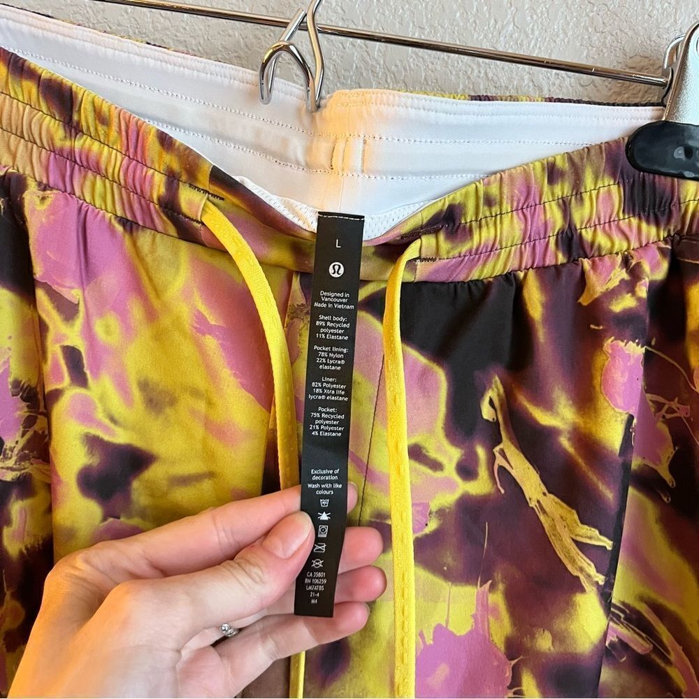 Lululemon Channel Cross Swim Short 7” Intense Soleil Multi - Picture 6 of 6
